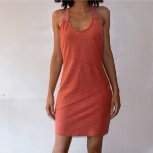Free People Rust Sleeveless Mini Dress